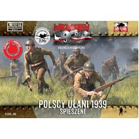 First To Fight 1/72 Polish Uhlans on foot Plastic Model Kit