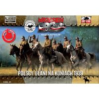 First To Fight 1/72 Polish Uhlans on horses 1939 Plastic Model Kit
