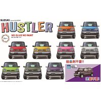 Fujimi 1/24 Suzuki Hustler (G/Moonlight Violet Pearl Metallic) (C-NX-11 EX-2) Plastic Model Kit