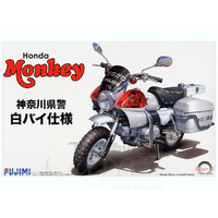 Fujimi 1/12 Honda Monkey POLICE Bike (Bike-No15) Plastic Model Kit - FUJ14148