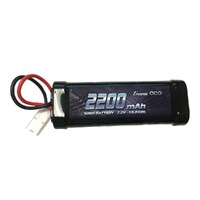 Gens Ace 2200mAh 7.2V NiMH Battery (Tamiya Plug) - GA-NIMH-2200-T
