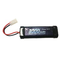 Gens Ace 3000mAh 7.2V NiMH Battery (Tamiya Plug) - GA-NIMH-3000-T