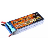 Gens Ace 2200mAh 25C 7.4V Soft Case Battery (Deans Plug) - GA2S-2200-25C-S