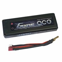 Gens Ace 4000mAh 30C 7.4V Hard Case Lipo Battery (4.0mm Banana to Deans Plug)