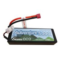 Gens Ace Adventure 5000mAh 100C 7.4V Hard Case (Deans Plug) - GA2S-5000-100C-S