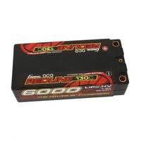 Gens Ace REDLINE 6000mAh 130C 7.6V Hard case Shorty (5mm bullet) - GA2S-6000-130C-HS