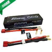 Gens Ace 6000mAh 70C 7.4V Hard Case Battery (4.0mm & 5.0mm banana to Deans Plug) - GA2S-6000-70C-HB