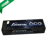Gens Ace 6500mAh 50C 7.4V Hard Case Battery (4.0mm banana to Deans Plug) - GA2S-6500-50C-H