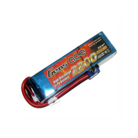 Gens Ace 2200mAh 30C 11.1V Soft Case Lipo Battery (EC3 Plug) - GA3S-2200-30C-SE