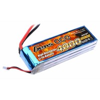 Gens Ace 4000mAh 25C 11.1V Soft Case Battery (Deans Plug)