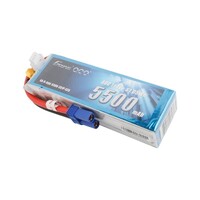 Gens ace 5500mAh 11.1V 60C 3S1P Lipo Battery Pack with EC5 Plug - GA3S-5500-60C-S