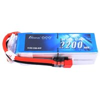 Gens Ace 2200mAh 45C 14.8V Soft Case Battery (Deans Plug) - GA4S-2200-45C-S