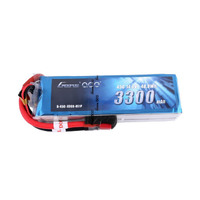 Gens ace 3300mAh 14.8V 45C 4S1P Lipo Battery Pack (Deans Plug)