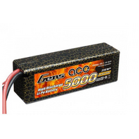 Gens Ace 5000mAh 40C 14.8V Hard Case Lipo Battery (Deans Plug) - GA4S-5000-40C-H