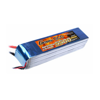 Gens Ace 5500mAh 25C 18.5V Soft Case Lipo Battery (Deans Plug) - GA5S-5500-25C-S