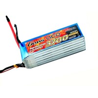 Gens Ace 3700mAh 60C 22.2V Soft Case Lipo Battery (Deans Plug) - GA6S-3700-60C-S