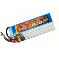 Gens Ace 5000mAh 45C 22.2V Soft Case Battery (Deans Plug) - GA6S-5000-45C-S
