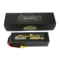 Gens Ace 4S Bashing 11000mAh 14.8V 100C Hardcase/Hardwired LiPo Battery (EC5)