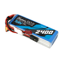 Gens Ace 2S 2400mAh 7.4V RX Soft Case LiPo Battery (JST)