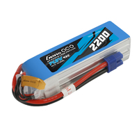 Gens Ace 6S 2200mAh 22.2V 45C Soft Case LiPo Battery (EC3)