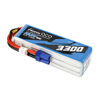 Gens Ace 22.2V 6S 3300mAh 60C Soft Case LiPo Battery (EC5 Plug) - GEA6S330060E5