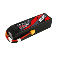 Gens Ace 4S 8500mAh 14.8V 60C Soft Case LiPo Battery (XT60)