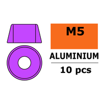 G-Force 0406-052 Aluminium Washer - for M5 Socket Head Screws - OD=12mm - Purple (10) - GF-0406-052