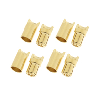 G-Force 1000-009 Connector - 6.5mm - Gold Plated - Male + Female (4 Pairs) - GF-1000-009