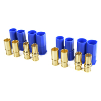 G-Force 1023-001 Connector - EC-8 - Gold Plated - Male + Female (2 Pairs) - GF-1023-001