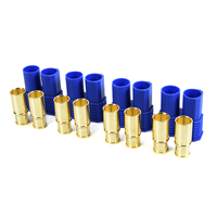 G-Force 1023-002 Connector - EC-8 - Gold Plated - Male (4) - GF-1023-002