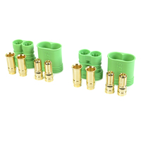 G-Force 1024-001 Connector - CC 6.5 - Gold Plated - Male + Female (2 Pairs) - GF-1024-001