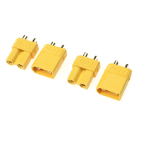 G-Force 1030-001 Connector - XT-30 - Gold Plated - Male + Female (2 Pairs) - GF-1030-001