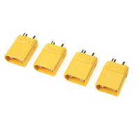 G-Force 1030-003 Connector - XT-30 - Gold Plated - Female (4) - GF-1030-003