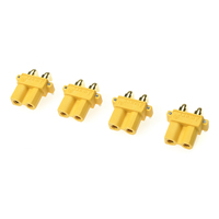 G-Force 1031-002 Connector - XT-30PW - Gold Plated - Male (4) - GF-1031-002