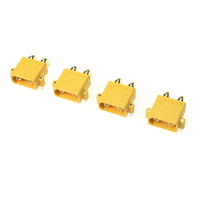 G-Force 1031-003 Connector - XT-30PW - Gold Plated - Female (4) - GF-1031-003