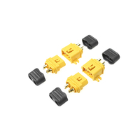 G-Force 1041-001 Connector - XT-60L - w/ Cap - Gold Plated - Male + Female (2 Pairs) - GF-1041-001
