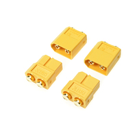 G-Force 1042-001 Connector - XT-60PB - Gold Plated - Male + Female (2 Pairs) - GF-1042-001