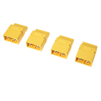 G-Force 1044-003 Connector - XT-60PT - Gold Plated - Female (4) - GF-1044-003