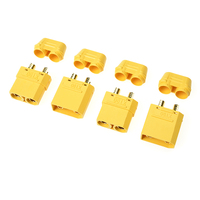 G-Force 1053-001 Connector - XT-90H - w/ Cap - Gold Plated - Male + Female (2 Pairs) - GF-1053-001