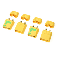 G-Force 1054-001 Connector - XT-90S - Anti Spark - w/ Cap - Gold Plated - Male + Female (1 Pair) - GF-1054-001
