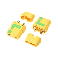 G-Force 1054-002 Connector - XT-90S - Anti Spark - w/ Cap - Gold Plated - Male (2) - GF-1054-002