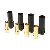 G-Force 1055-003 Connector - XT-150 - Gold Plated - Male + Female - Black (2 Pairs) - GF-1055-003