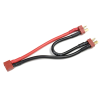 G-Force 1321-070 Power Y-Lead - Serial - Deans - 12AWG Silicone Wire - 12cm (1) - GF-1321-070