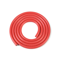 G-Force 1341-020 Silicone Wire - Powerflex PRO+ - Red - 10AWG - 2683/0.05 Strands - OD 5.5mm - 1m - GF-1341-020
