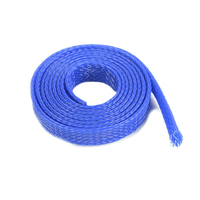 G-Force 1476-031 Wire Protection Sleeve - Braided - 10mm - Blue - 1m - GF-1476-031