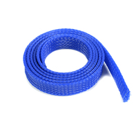 G-Force 1476-041 Wire Protection Sleeve - Braided - 14mm - Blue - 1m - GF-1476-041