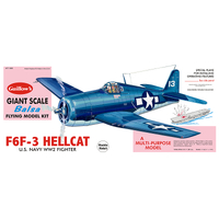 Guillow's 1005 Hellcat Balsa Plane Model Kit - GUI-1005