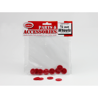 Guillow's ¾” Plastic Wheel (8 wheels) Accessories Pack