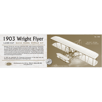 Guillow's 1903 Wright Flyer Balsa Plane Model Kit