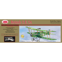 Guillow's 202LC SE5-A - Laser Cut Balsa Plane Model Kit - GUI-202LC
